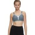 Sport-BH TRIACTION BY TRIUMPH "Triaction Extreme Lite N EX", Damen, Gr. 75, Cup E, grau, Single Jersey, Obermaterial: 79% Polyamid, 21% Elasthan (LYCRA), sportlich, BHs, atmungsaktiv und extremer Halt