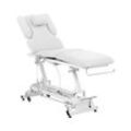 physa Massageliege elektrisch - 3 Motoren - 300 W - 185 x 67 x 62 - 84 cm - 200 kg - weiß PHYSA NANTES WHITE_PH