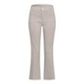 5-Pocket-Hose BRAX "Style SHAKIRA S", Damen, Gr. 34K (17), Kurzgrößen, beige, 73% Baumwolle, 23% Polyester, 4% Elasthan, Hosen