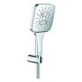 Grohe Rainshower Wandbrausehalterset 26589000 chrom, 3 Strahlarten, Durchflussbegrenzer 9,5 l/min