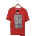 Lacoste L!Ve Herren T-Shirt, rot, Gr. 56