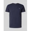 Slim Fit T-Shirt mit Label-Stitching