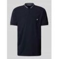 Regular Fit Poloshirt mit Stehkragen