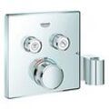 Grohe Grohtherm Smartcontrol 29125000 chrom, Unterputz-Thermostat, 2 Absperrventile, mit Halter