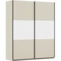 Schwebetürenschrank RAUCH "Kleiderschrank Schrank Garderobe Garderobenschrank Wäscheschrank NEO", beige (champagner), alpinweiß, B:175cm H:210cm T:59cm, Holzwerkstoff, Schränke, mit großzügigem Stauraum und vielfältigen Farbkombinationen