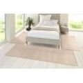 Bettumrandung HANSE HOME "Pure 100" Gr. 14, grau (taupe, creme), H:13mm, Obermaterial: 100% Polypropylen, Bettumrandung, Kurzflor, Unifarben, Teppich, Bettläufer, Bettvorleger, Teppichläufer