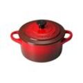 LE CREUSET Mini Cocotte 10cm Kirschrot