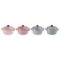 LE CREUSET Mini-Cocotte 4er-Set 10cm Metallics Rosé