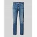 Slim Tapered Fit Jeans im 5-Pocket-Design Modell 'AUSTIN'