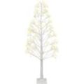 Outdoor Weihnachtsbeleuchtung LED Tannenbaum 180 cm weiß BALINI