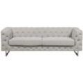 3-Sitzer Sofa beige VISSLAND