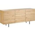 Sideboard heller Holzfarbton 2 Türen KENORA