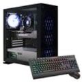 GAMEMAX Gaming-PC "Onyx II 7433", schwarz, Microsoft Windows 11 Home (64 Bit), 32 GB RAM 1000 GB SSD, Computer, Windows 11, DDR5 RAM