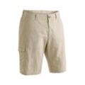 Funktionsshorts MAIER SPORTS "Main", Herren, Gr. 50, Normalgrößen, beige, 100% Polyamid, Hosen, Herren Shorts, kurze Outdoor-Hose, Bermuda mit 4 Taschen, Regular Fit