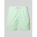 Relaxed Fit Badeshorts mit Logo-Stitching