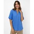 Brax Damen Bluse Style VERIsapphire blue, Blau, Gr. 34