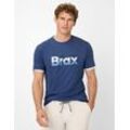 Brax Herren Shirt Style TEDcove, Blau, Gr. L