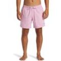 Boardshorts QUIKSILVER "Everyday Solid Volley 15"", Herren, Gr. L, pink (prism pink), 100% Polyester, Hosen