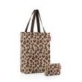 Reisenthel Schultertasche , Braun, Beige , Kunststoff, Textil , 47x44x17 cm , Freizeit, Koffer & Taschen, Einkaufstaschen