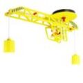 Xxxl Kinderdeckenleuchte Markus , Gelb , Holz , 20x60x60 cm , Lampen & Leuchten, Innenbeleuchtung, Kinderzimmerlampen