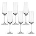 Leonardo Sektglas-Set Tivoli , Klar , Glas , 6-teilig , 220 ml , 23 cm , Essen & Trinken, Gläser, Gläser-Sets