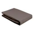 Joop! Spannbetttuch 40000 Joop! , Taupe , Textil , 100x200 cm , Oeko-Tex® Standard 100, Made in Europe , absolut faltenfreier Sitz, bügelfrei, für