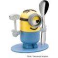 WMF Eierbecherset Minions , Mehrfarbig , Metall, Kunststoff , 2-teilig , 15.5x14.5x8 cm , BPA-frei , Tischkultur & Servieren, Eierbecher