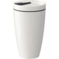 like.Villeroy & Boch Coffee-To-Go-Becher TO GO, TO Stay , Weiß , Keramik , 0,35 L , Kaffee & Tee, Tassen, Thermobecher