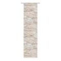 Xxxl Flächenvorhang Walli , Natur , Textil , Mauer , 60x245 cm , Seidenoptik , Wohntextilien, Gardinen & Vorhänge, Schiebegardinen