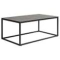 Novel Couchtisch , Grau, Schwarz , Metall, Glas, Keramik , rechteckig , eckig , 60x42x100 cm , Wohnzimmer, Wohnzimmertische, Couchtische