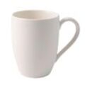 Villeroy & Boch Kaffeebecher Basic White , Weiß , Keramik , Uni , 300 ml , Kaffee & Tee, Tassen, Kaffeebecher