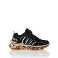 Sneaker PLEIN SPORT "Runner Sneaker", Gr. 35, 0216, schwarz, gold, Schuhe