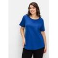 Doppelpack T-Shirts, jeweils in zwei Farben, royalblau+pink, Gr.52