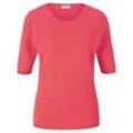 Rundhals-Pullover aus Schurwolle und Kaschmir include pink, 46