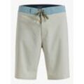 Boardshorts QUIKSILVER "Surfsilk Kaimana 20"", Herren, Gr. 28(XS), grau (abbey stone), [Hauptstoff] 88% Polyester, 12% Elasthan, Hosen