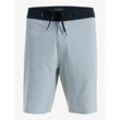 Boardshorts QUIKSILVER "Surfsilk Kaimana 20"", Herren, Gr. 28(XS), grau (quarry), [Hauptstoff] 88% Polyester, 12% Elasthan, Hosen