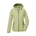 Steppjacke "GS 65 WMN QLTD JCKT", Damen, Gr. 38, grün (hellgrün), Oberstoff: 100% Polyester, Futter: 100% Polyester (recycelt), Wattierung: 100% Polyester, G.I.G.A. DX BY KILLTEC, sportlich, Jacken, Steppjacke: wasserabweisend, winddicht, atmungsaktiv, nachhaltig