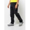 Regenhose JACK WOLFSKIN "RAINY DAYS 3L PANTS M", Herren, Gr. S (48), Normalgrößen, schwarz, Hauptmaterial: 100% Polyester (recycled); Futter: 100% Polyester (recycled), Hosen