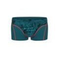 Boxershorts "Boxershort 1er Pack", Herren, Gr. L, blau (wilder kaiser (türkis)), Obermaterial: 95% Baumwolle CO(Bio). 5% Elasthan EL., EIN SCHÖNER FLECK ERDE, Unterhosen