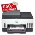 AKTION: HP Smart Tank 7605 4 in 1 Tintenstrahl-Multifunktionsdrucker grau mit CashBack