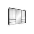 Schwebetürenschrank Wetzlar - weiß - 271 cm - 210 cm - cm 62,0 - Sconto