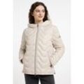 Outdoorjacke FRIEDA & FREDDIES "Thermolite Jacket / Ania", Damen, Gr. 36, beige (hellbeige), 100% Polyamid, casual, regular fit, ohne Ausschnitt, Langarm, Jacken, mit dezenten Farbdetails