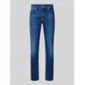 Slim Fit Jeans aus Baumwoll-Mix Modell 'AUSTIN'