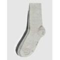 Socken mit elastischem Rippenbündchen im 6er-Pack