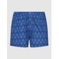 Boxershorts mit Allover-Muster Modell 'Fancy Jersey Boxer'