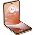 MOTOROLA Smartphone "Motorola razr40 ultra", orange (peach fuzz), 256 GB, Mobiltelefone