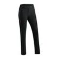 Outdoorhose MAIER SPORTS "Lulaka Loop", Damen, Gr. 34, Normalgrößen, schwarz, 100% Polyester (45% recycelt), Hosen, Damen Wanderhose, Funktionshose mit Taschen + Gürtel, Regular Fit