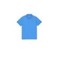 Poloshirt ALPHA INDUSTRIES "Alpha Industries Men - Polo Shirts X-Fit Polo", Herren, Gr. L, mediteranian blau, Obermaterial: 95% Baumwolle, 5% Elastan, Kurzarm, Shirts