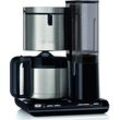 BOSCH Filterkaffeemaschine "TKA8A683 Styline", schwarz, 1,1 l, 12 Tasse(n), Kaffeemaschinen, mit Thermokanne