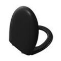 Vitra Memoria black WC-Sitz 106-483R009 mit Absenkautomatik, abnehmbar, schwarz matt